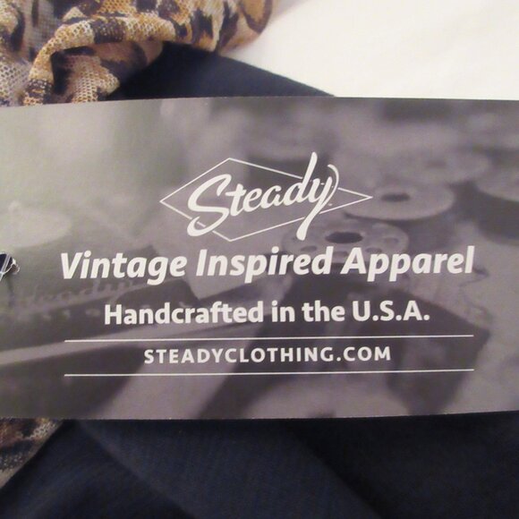 NWT Steady Clothing Miss Fancy Top In Leopard - Picture 9 of 10